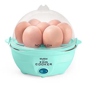 MyMini Premium 7-Egg Cooker (Teal) $9