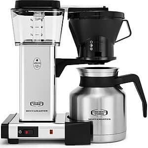 32-Oz Technivorm Moccamaster 79212 KBTS Coffee Brewer (Silver) $220 + Free S&H