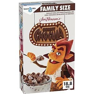18.8-Oz Count Chocula Cereal w/ Monster Marshmallows $3.10 w/ Subscribe & Save
