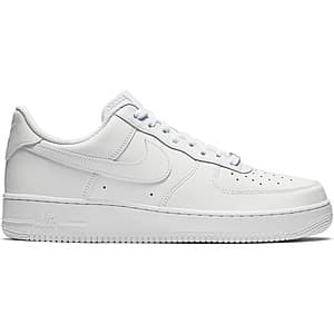 Nike Men's Air Force 1 '07 Basketball Sneaker (White or Black) $80.50 + Free Shipping