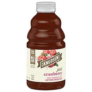 32-Oz R.W. Knudsen Just Cranberry Juice $3.75 w/ Subscribe & Save