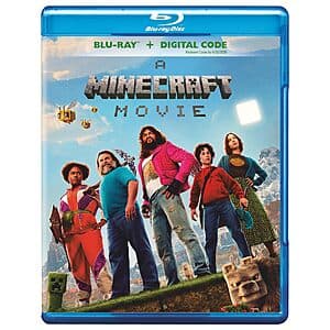 A Minecraft Movie (Blu-ray + Digital) $10