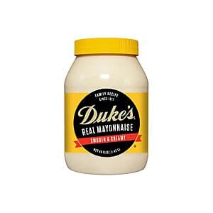 48-Oz Duke’s Real Mayonnaise $4.45 w/ Subscribe & Save