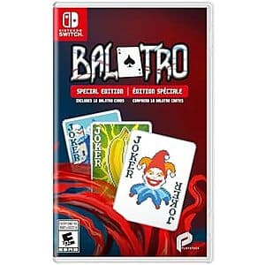 Balatro: Special Edition (Nintendo Switch) $20