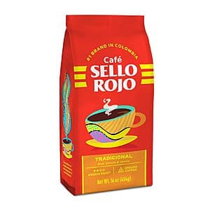 16-Oz Sello Rojo Tradicional Medium Roast Ground Coffee $5.40