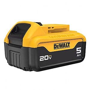 DEWALT Premium 20V MAX.5.0Ah Lithium-Ion Battery + $40 In-store Coupon $60 after Rebate + Free Pickup