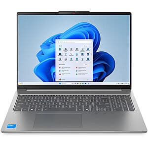 Lenovo IdeaPad Slim 5i Laptop: Intel 5 210H, 16" 1200p IPS, 16GB DDR5, 1TB SSD $400 + Free Shipping