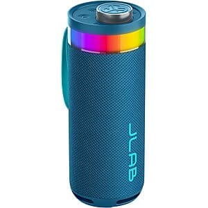 JLab Go Party 10W Portable Bluetooth Speaker w/ RGB LED (Navy or Mulberry) $23