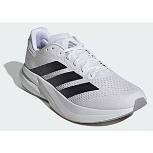adidas Men's Duramo Speed 2 Running Shoes (White / Black / Silver) $33.75 + Free S&H