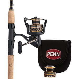 7' PENN Battle Medium Spinning Combo Fishing Kit w/ 4000 Size Reel $70 + Free Shipping