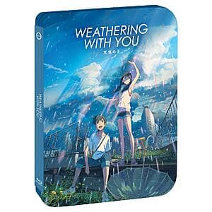 Weathering With You: Limited Edition Steelbook (Blu-ray + DVD) $19.20