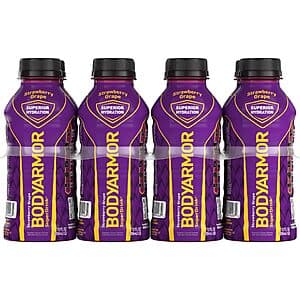 8-Pack 12-Oz BodyArmor Sports Drink (Strawberry Grape) $3.60 w/ Subscribe & Save