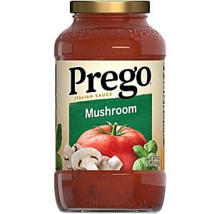 24-Oz Prego Italian Sauce (Mushroom) $1.20 w/ Subscribe & Save