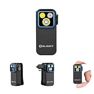 OLIGHT Oclip Pro EDC 500 Lumens Clip-on Rechargeable Flashlight $32