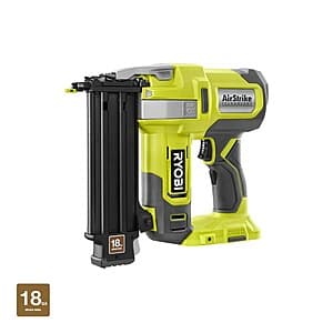 Ryobi ONE+ 18V 18-Gauge Cordless AirStrike Brad Nailer (Tool Only) $99 + Free S&H
