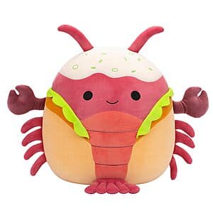 14" Squishmallows Original Lorono Lobster in Lobster Roll $6.55