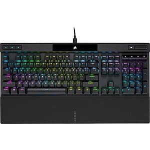 Corsair K70 RGB PRO Mechanical Wired Keyboard w/ Cherry MX RGB Speed Switches $85.50 + Free Shipping