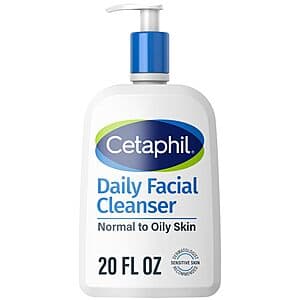 20-Oz Cetaphil Daily Facial Cleanser (Normal to Oily Skin) $8.10 w/ Subscribe & Save