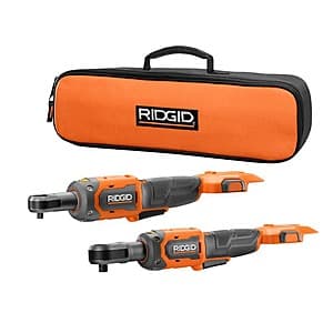 RIDGID 18V Brushless Cordless 3/8" Ratchet + 1/4" Ratchet + Bag (Tools Only) $149 + Free Shipping