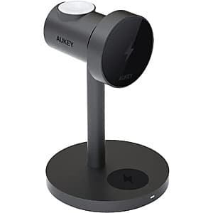 Aukey 3-in-1 MagFusion Magnetic Wireless Charging Station $32 + Free S&H