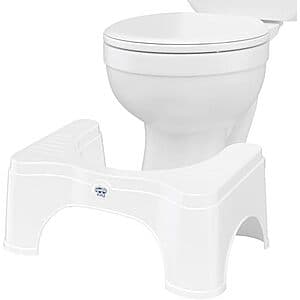 7" Squatty Potty Original Toilet Stool 2.0 Base $18