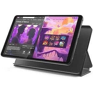 Lenovo Tab One: 8.7" HD, 4GB LPDDR4x, 64GB eMMC 5.1 + Folio Case $90 + Free Shipping