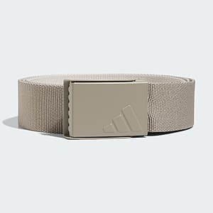 adidas Men's Reversible Webbing Belt (Putty Beige/Alumina) $7.80 + Free Shipping