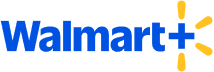 Walmart+ logo and branding representing the annual membership service with cost savings indicator.
