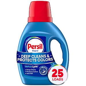 34-oz Persil Deep Clean Liquid Laundry Detergent (various) $5.45 + Earn $2.50 WM Cash