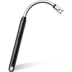 VEHHE 10.2" Electric Candle Lighter w/ 360° Flexible Neck & USB-C Charging from $3.90