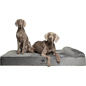 NOAH & PAW Orthopedic Cooling Gel Memory Foam Dog Bed (XXL, Grey) $68.80 + Free S&H w/ Amazon Prime