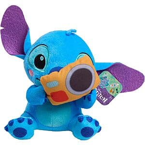 7" Just Play Disney Lilo & Stitch That’s So Stitch Plush w/ Camera $5.10