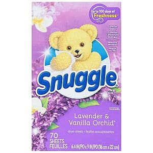 Snuggle: 32-oz Liquid Fabric Softener, 80-ct Dryer Sheets & More 2 for $2.70 + Free Pickup ($10 Min. Order)