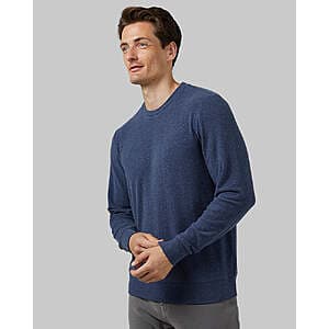 32 Degrees Men's Sweater Knit Crew Top (Various Colors) $8 + Free S&H on $23.75+