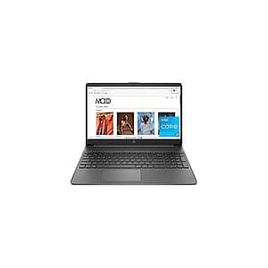 HP Laptop: 15.6" FHD IPS, i3-1215U, 8GB DDR4, 128GB SSD $120 + Free S&H w/ Prime