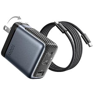 Prime Members: Lisen 100W GaN 3-Port USB-C Wall Charger $24 + Free S&H