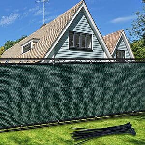 6' x 50' TOTU Privacy Screen Net Fence Cover (Green) $30