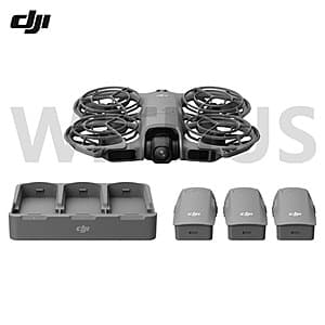 DJI Neo 2 Drone w/ 3x DJI Neo 2 Intelligent Flight Battery + Charging Hub Combo $311.40 + Free S/H