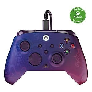 Turtle Beach Rematch Advanced Wired Gaming Controller for PC, Xbox (Purple Fade) $28.10