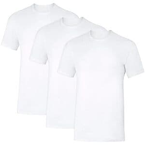 3-Pk Hanes Men's Sweat Block Undershirt (White) $11.45