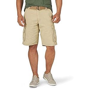 Prime Members: Lee Men's Dungarees New Belted Wyoming Cargo Short from $13.20 + Free S&H