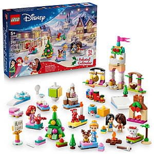 290-Pc LEGO Disney Princess Advent Calendar 2026 Building Set $30