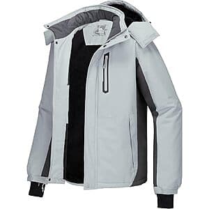 CAMEL CROWN Men's Waterproof Ski Jacket w/ Fleece Lining (various) $25 + Free S/H