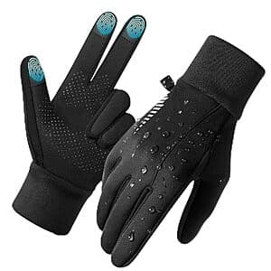Prime Members: Rivmount Touchscreen Winter Gloves (Black) from $6.90 + Free S&H