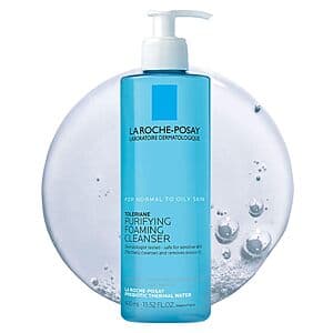 13.52-Oz La Roche-Posay Purifying Foaming Cleanser $14.25 w/ S&S