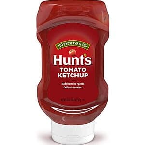 Select Accounts: 20-Oz Hunt's Tomato Ketchup $0.95 w/ S&S