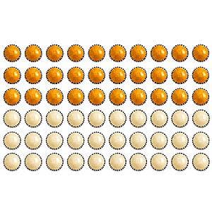Box of 60 Nespresso Vertuo coffee capsules in Golden Caramel and Sweet Vanilla varieties.