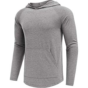 PINSPARK Men's Lightweight Pullover Hoodie Sweatshirt (Various) $7