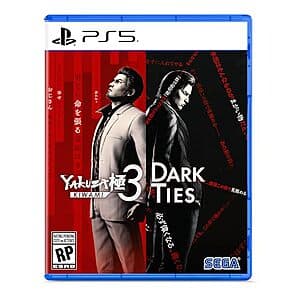 Yakuza Kiwami 3 & Dark Ties (PS5) $30
