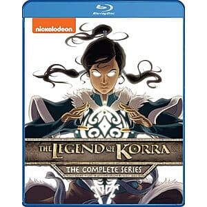 Legend of Korra Complete Series Blu-ray box set featuring the animated television series logo and cover art.